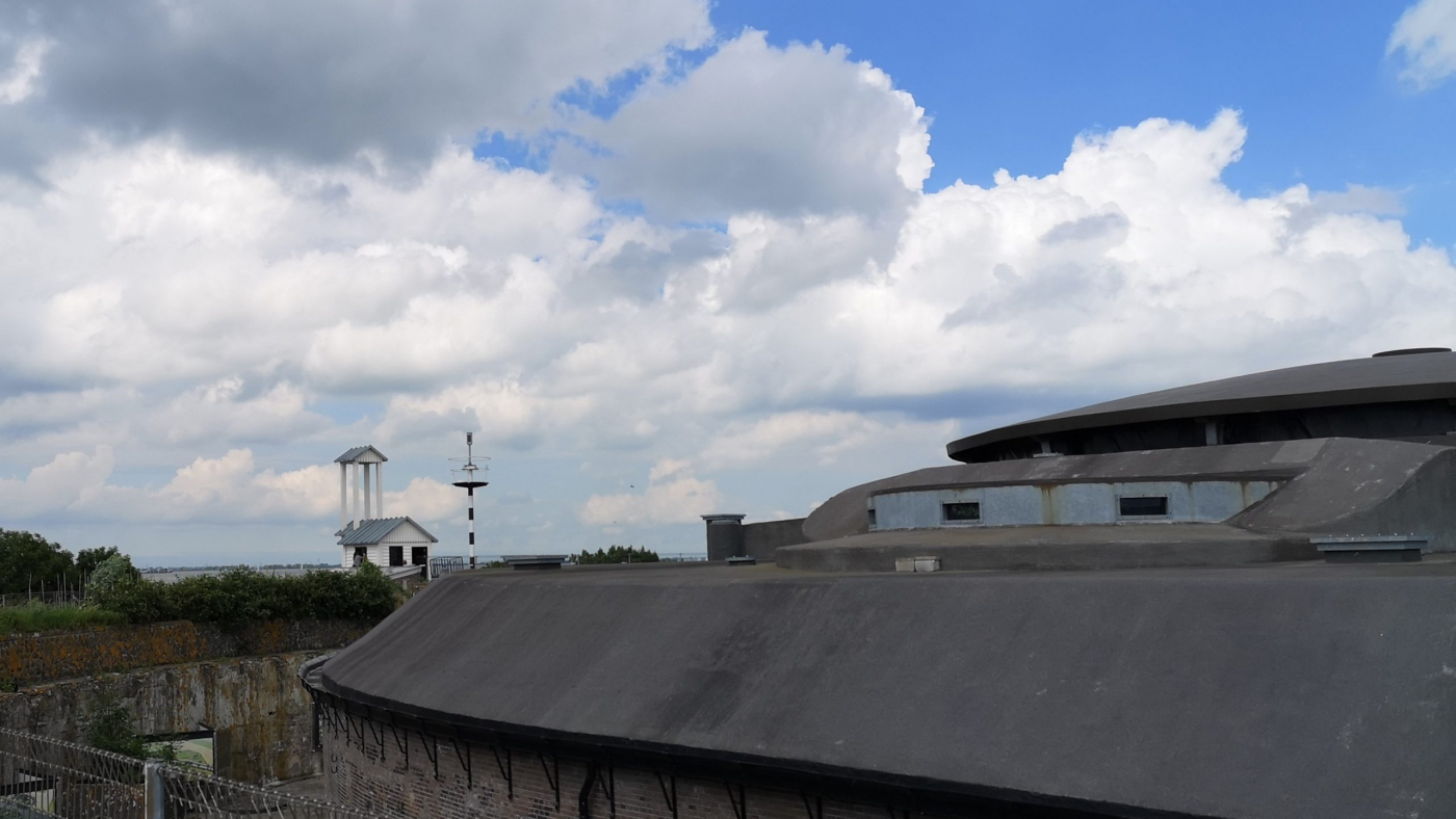 Fort Pampus - neuer Glockenturm