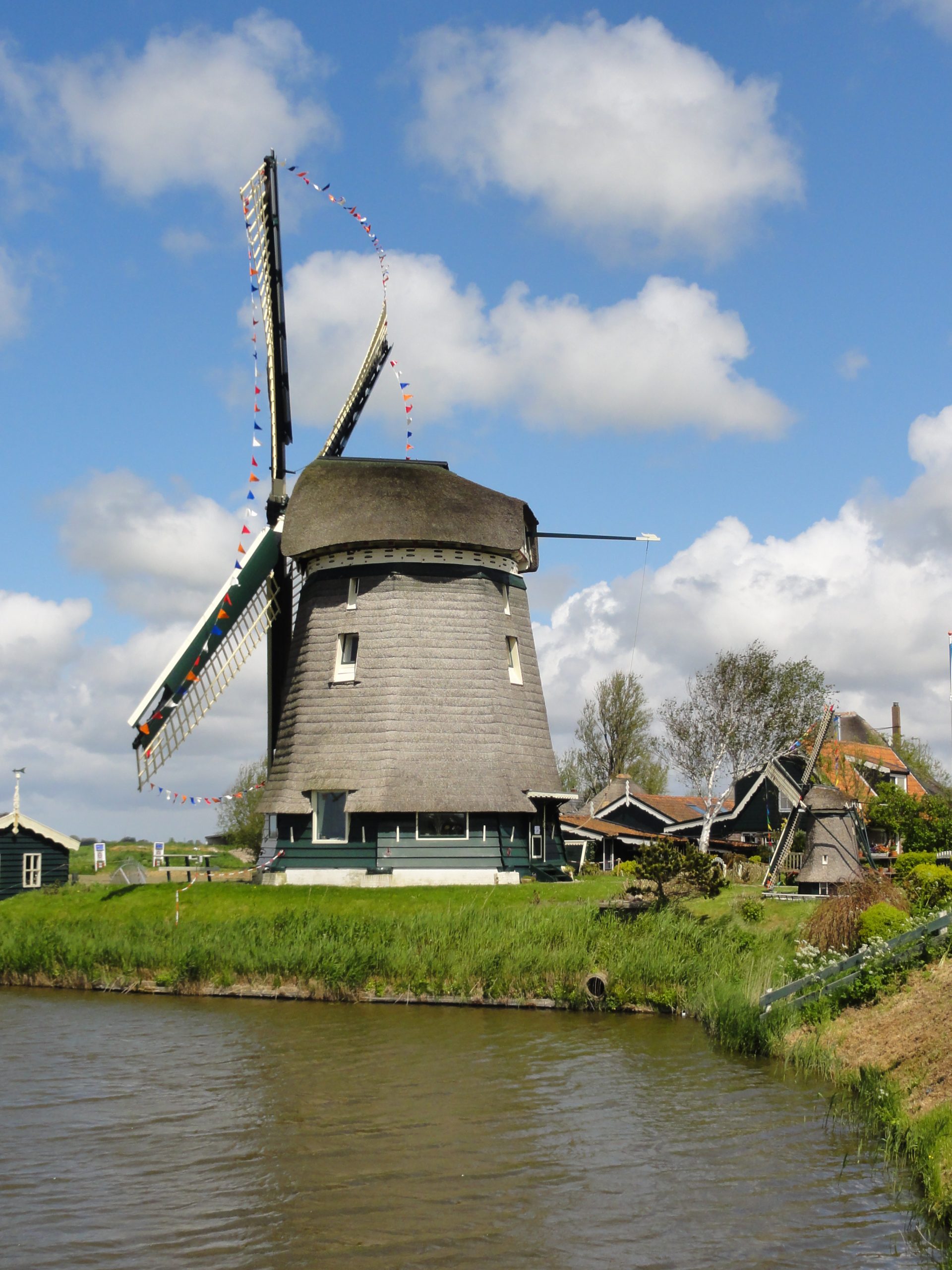 Groenvelder Molen von 1529 - Nordhollands älteste Poldermühle