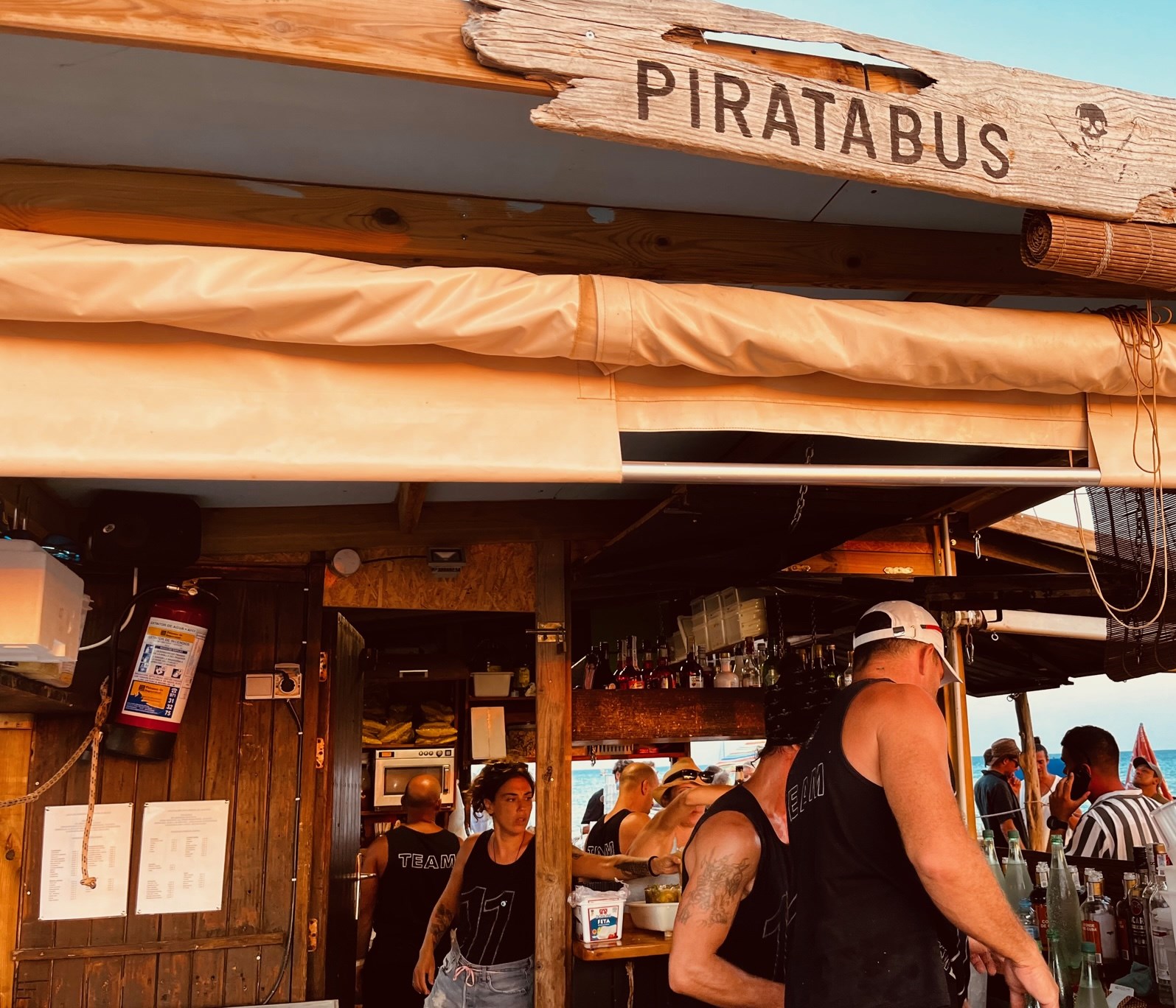 Piratabus auf Formentera