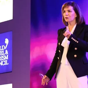 Julia Simpson, President und CEO von World Travel & Tourism Council