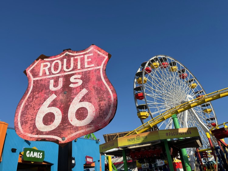 Route 66 Pier Santa Monica_Calif Foto Ulrike Wirtz