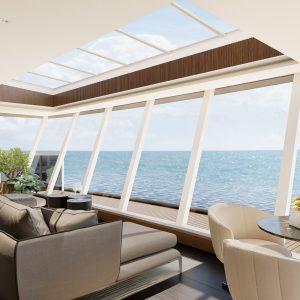 Skyview Luxussuite auf der Seven Seas Prestige