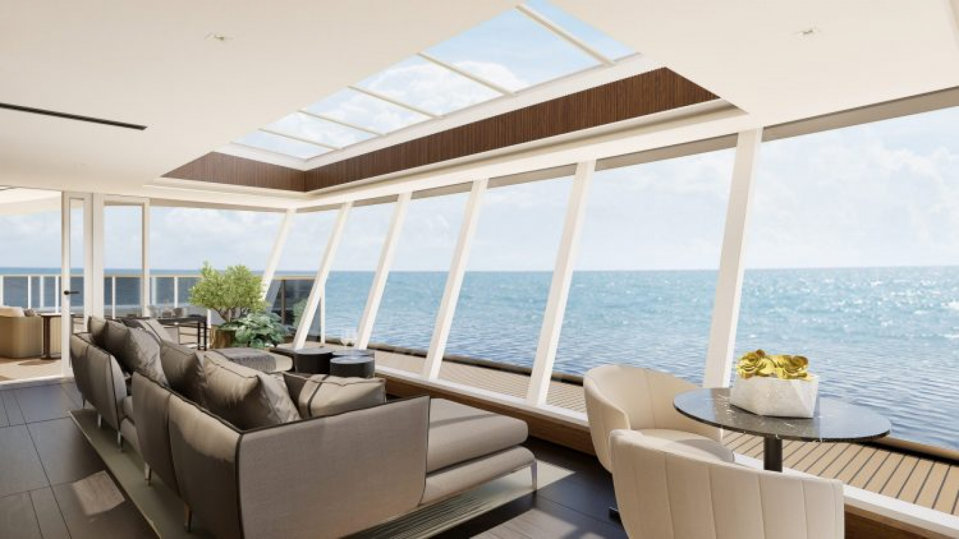 Skyview Luxussuite auf der Seven Seas Prestige