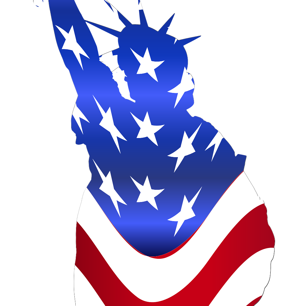 Stars und Stripes Flagge der USA