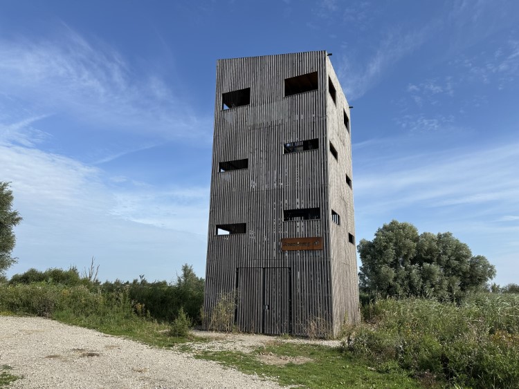 Oostvaardersplassen Aussicchts- und Wachturm Foto NBTC