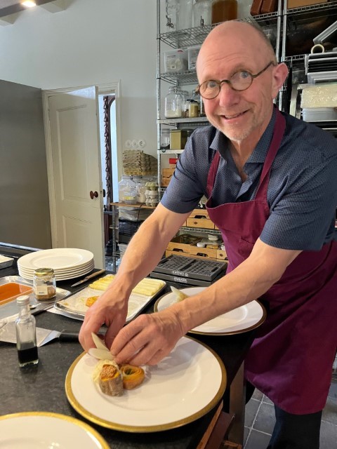 Kochprofi auf Texel im Einsatz Foto Ulrike Wirtz 