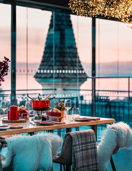 Bürgenstock Hotel Lausanne Blick auf den Genfersee