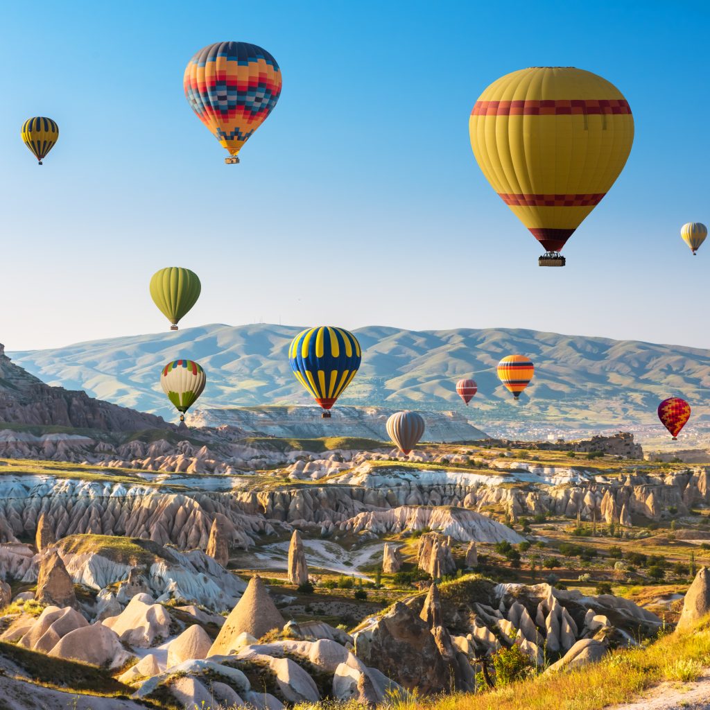 Ballonfahrt Kappadokien in den Türkei