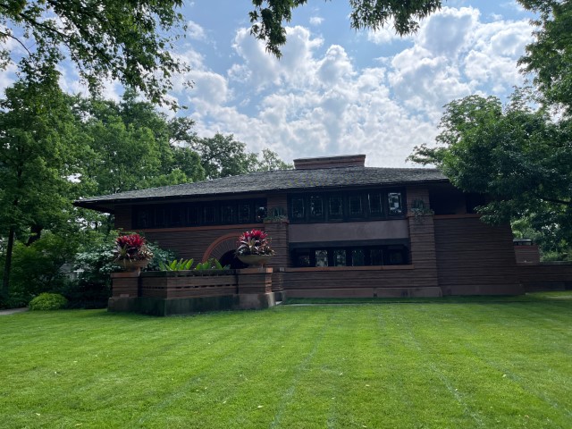 Frank Lloyd Wrights Wohnaus und Studio von außen_Foto_Ulrike_Wirtz