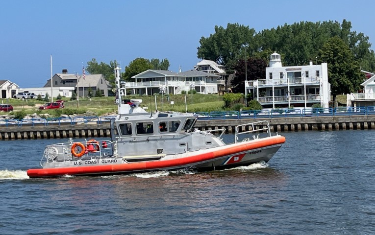 Coast Gard operiert von Grand Haven aus Foto Ulrike Wirtz