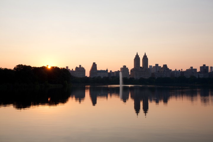 Central Parkbei Nacht - what a view und gratis Foto NYC