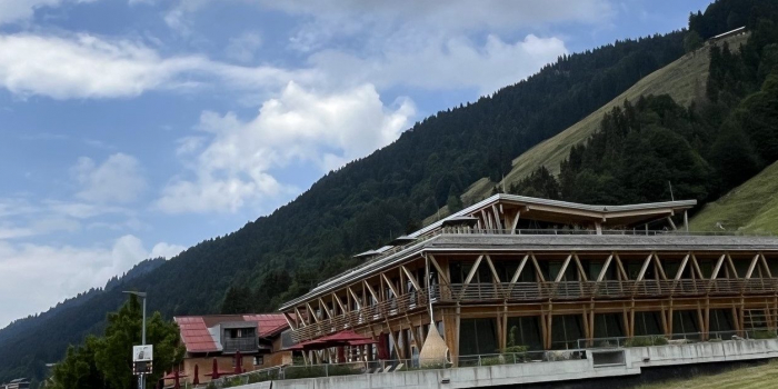 Das Luxus-Spa des Hubertus Mountain Refugio Allgäu Foto Ulrike Wirtz