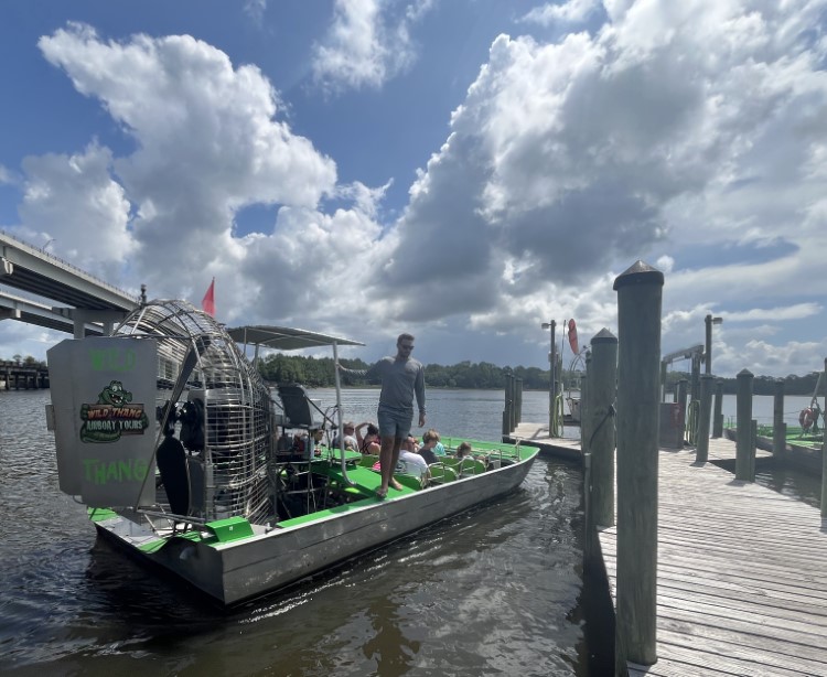 Im Marschland des  alten Floridas unterwegs auf lauten Airboats*(c)