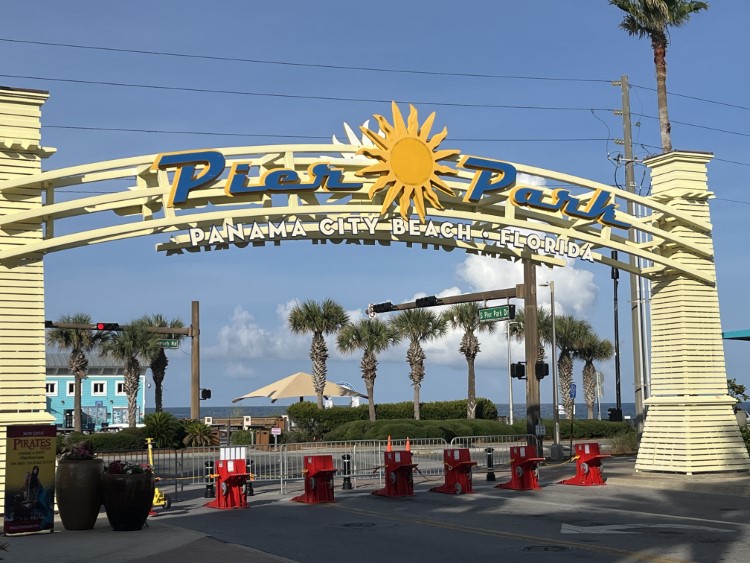 Vergnügungsviertel Pier Park in PCB Foto Ulrike Wirtz