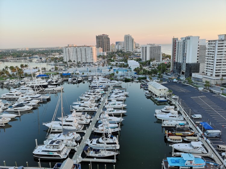 Fort Lauderdale - die Bahia Mar Marina (C) Ulrike Wirtz 131918