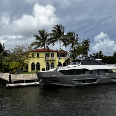Typisch Fort Lauderdale: Mein Haus, meine Palmen, mein-Boot (c)* Ulrike Wirtz