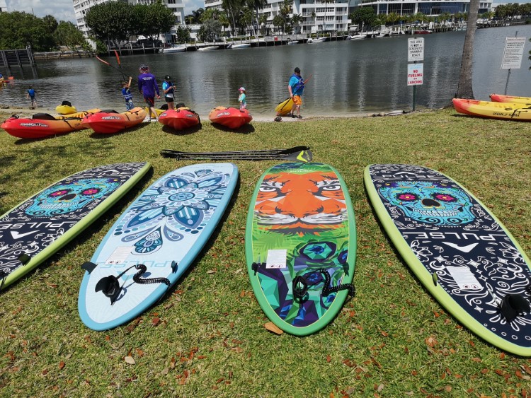Auch angesagt in Fort Lauderdale Standup Paddling (C) Ulrike Wirtz 
